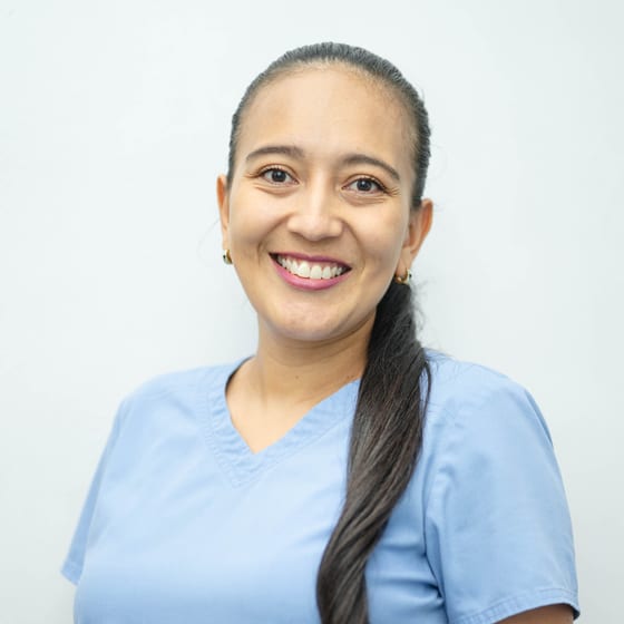 Karen Chavarría, fisioterapeuta de Fisiolución